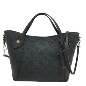 Louis Vuitton Mahina Hina Handbag Shoulder Bag Black